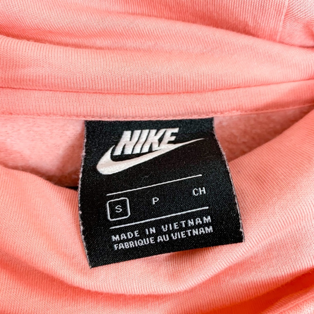 Nike Coral & Gold Hooded Sweatshirt - Picture 3 of 6